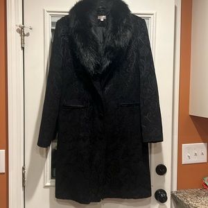 Giacca black dress coat